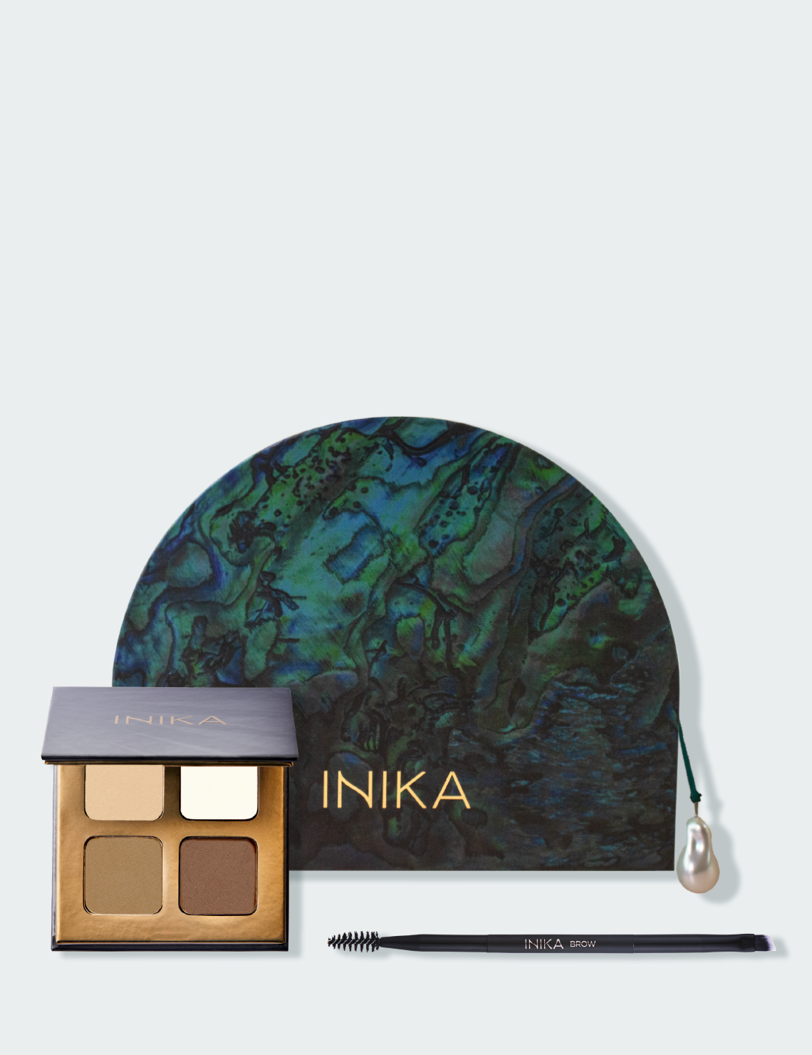 INIKA Organic Ultramarine Natural Brow Set | INIKA Organic | 01