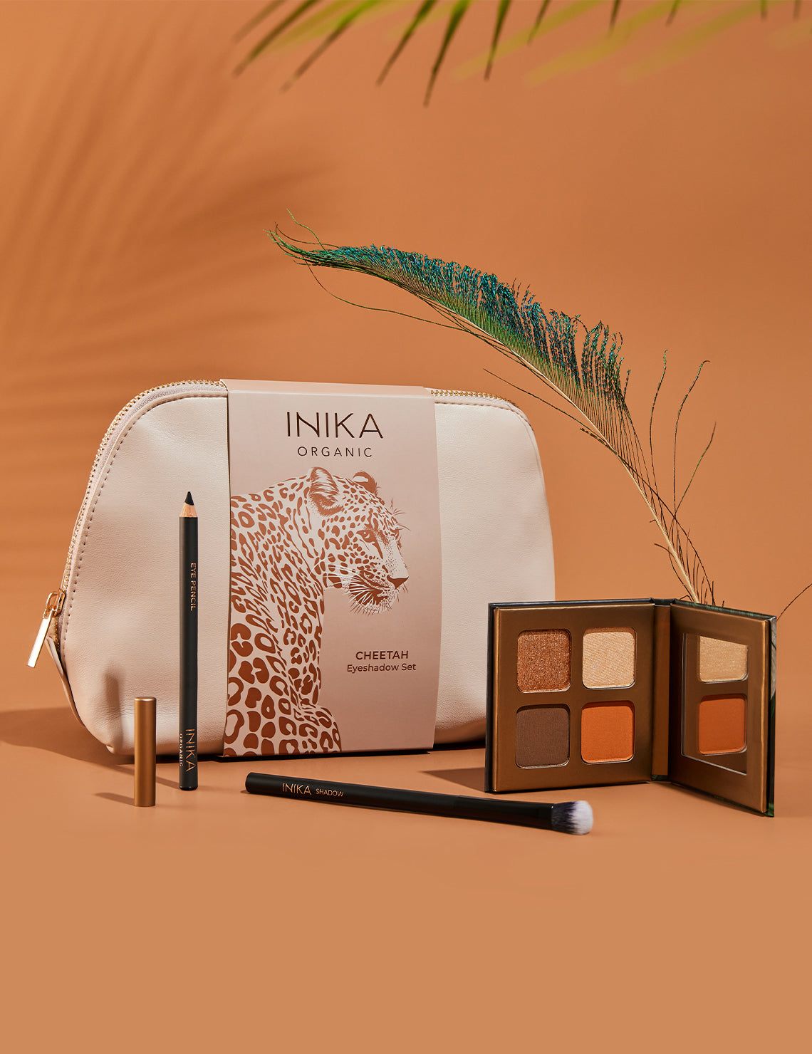 INIKA Organic Cheetah Eyeshadow Set