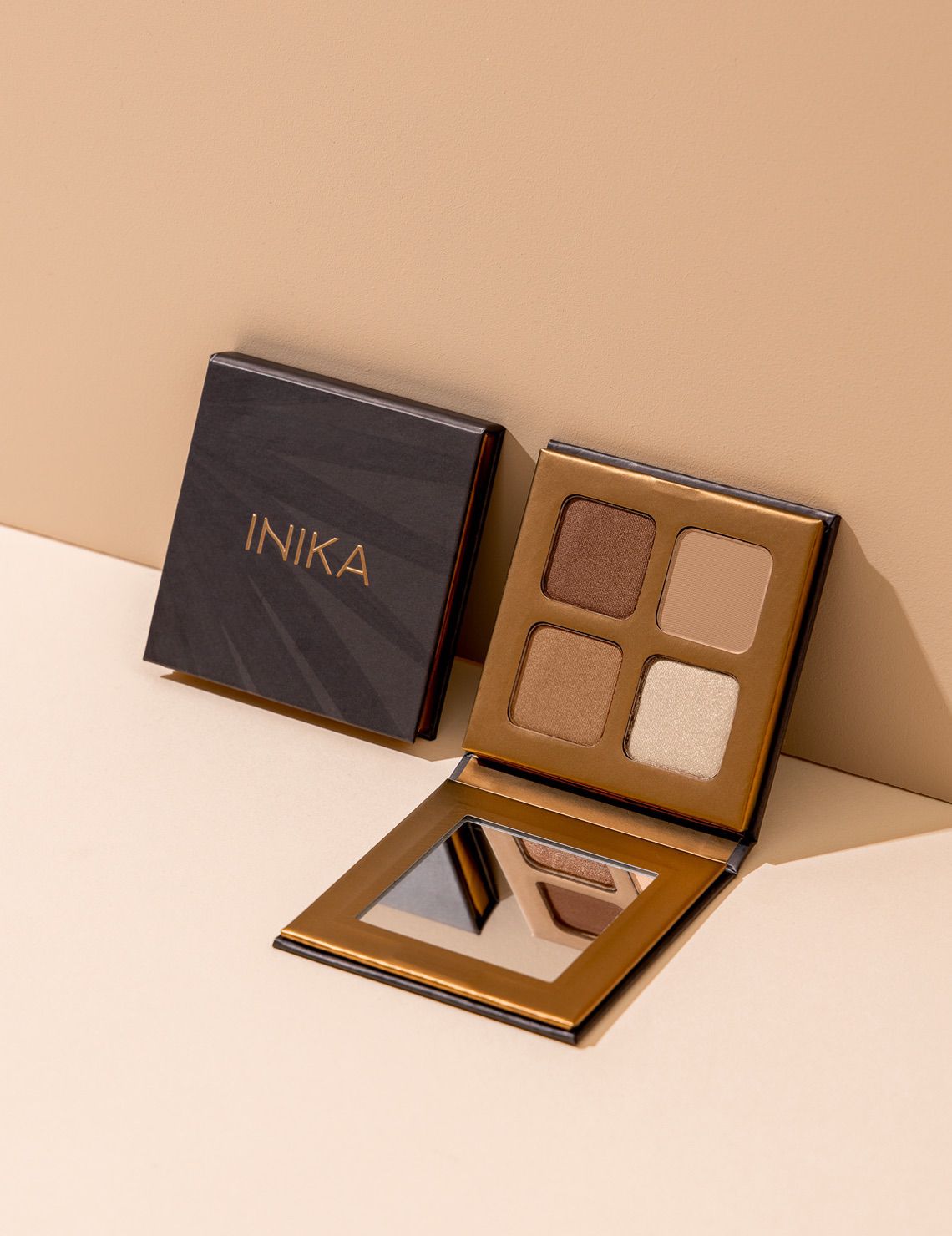 INIKA Organic Quad Eyeshadow Palette (Wind)