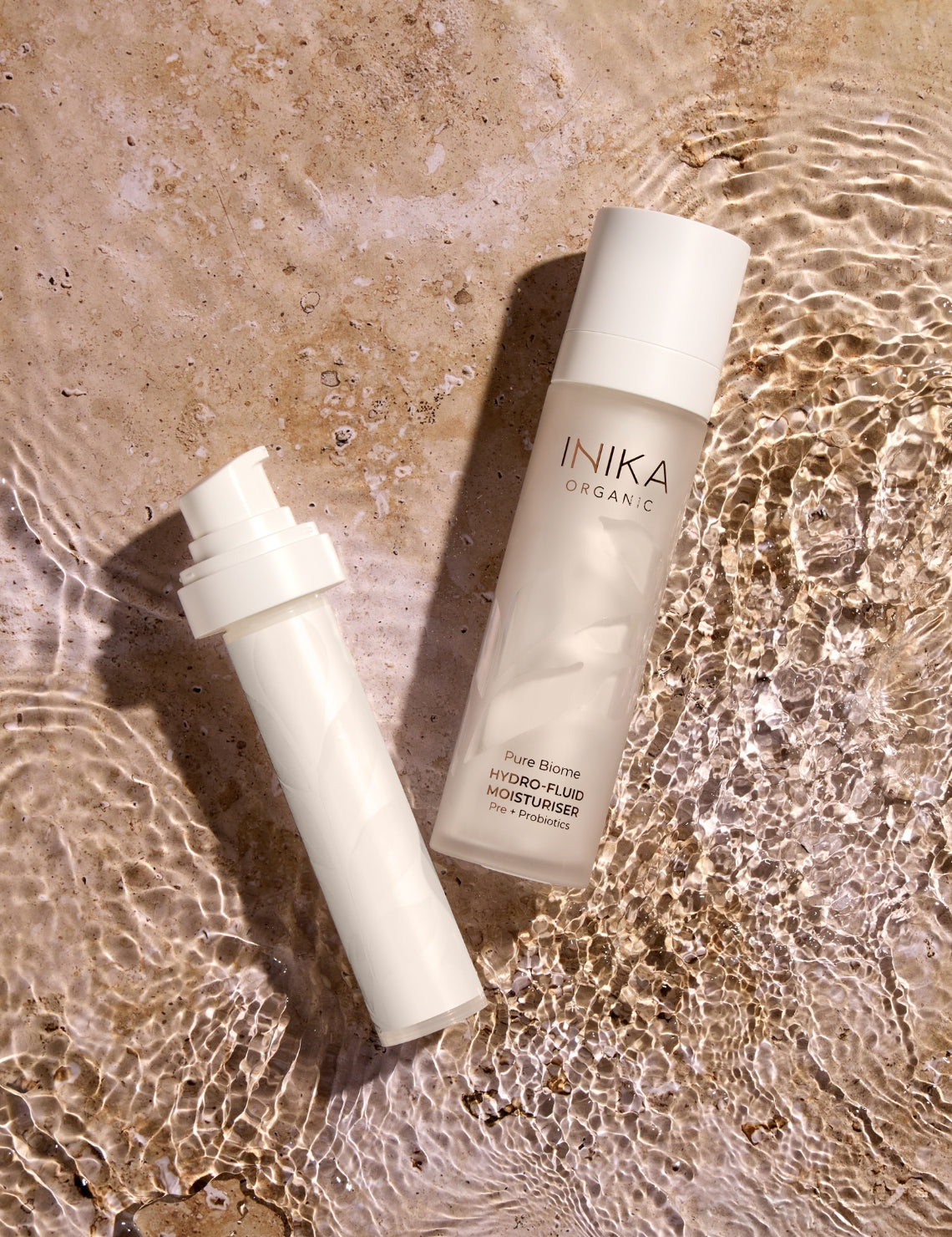 INIKA Organic Pure Biome Hydro-Fluid Moisturiser (Refill)