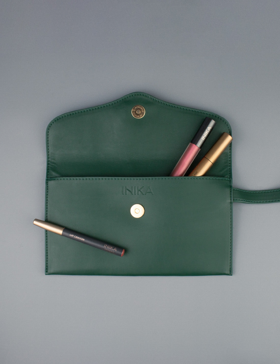 INIKA Organic Vegan Leather Clutch Bag